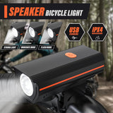 Rechargeable Bike Lights with Electric Bell
