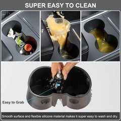 Inserto de portavasos para Tesla Model Y 2023