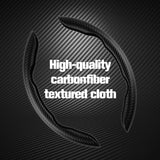 Car Carbon Fiber Anti-Skid Steering Wheel Cover