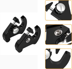 Detachable Mounting Luggage Rack Latch Clips