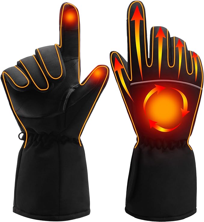 Guantes calefactables eléctricos