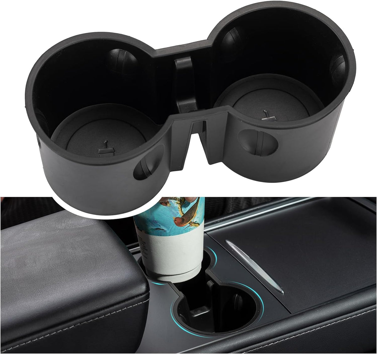 Inserto de portavasos para Tesla Model Y 2023