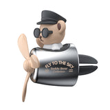 Teddy Bear Pilot Air Freshener - Car Scent Diffuser
