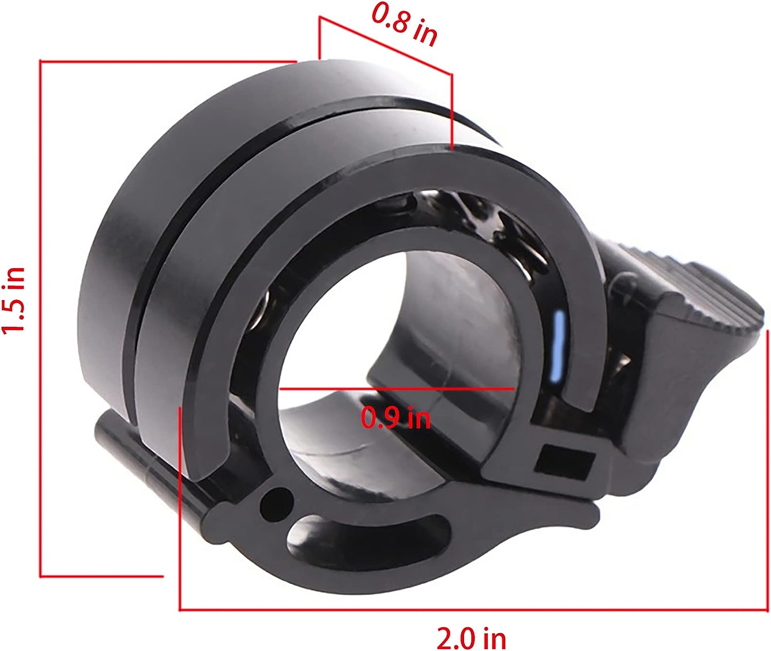 Timbre de bicicleta de aluminio