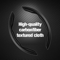 Car Carbon Fiber Anti-Skid Steering Wheel Cover