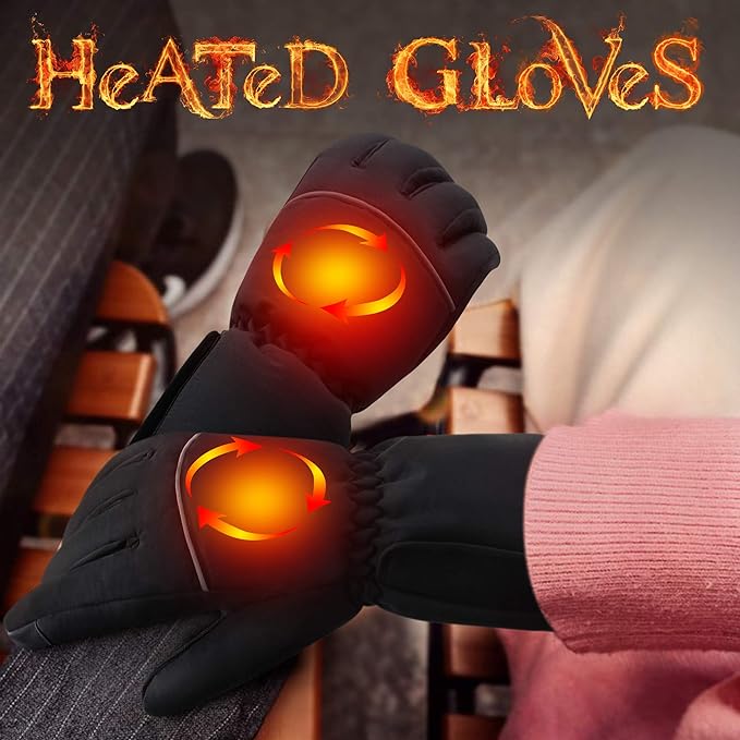 Guantes calefactables eléctricos