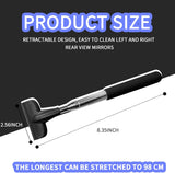 Telescopic Long Handle Car Rearview Wiper