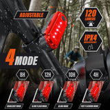 Rechargeable Bike Lights with Electric Bell