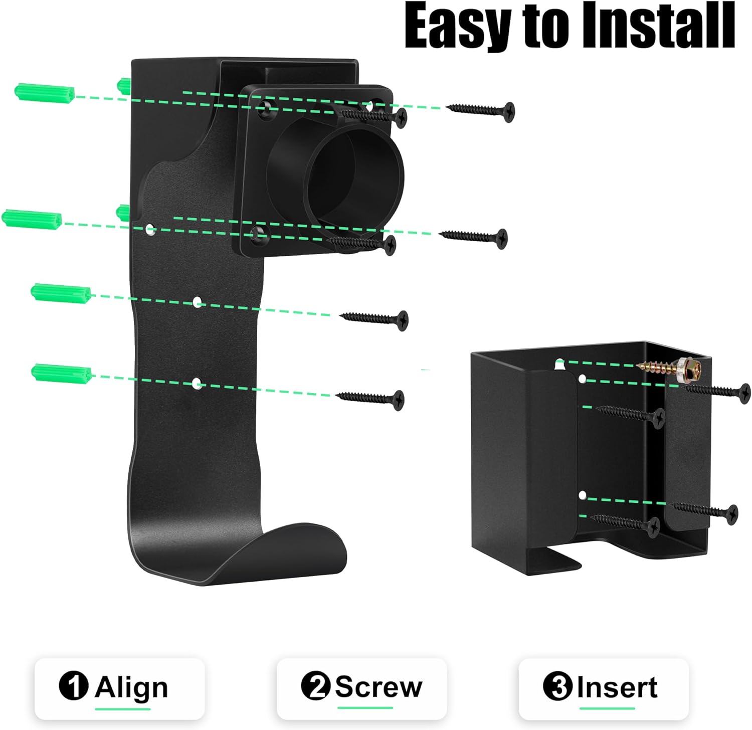 Juego de soporte para cargador EV