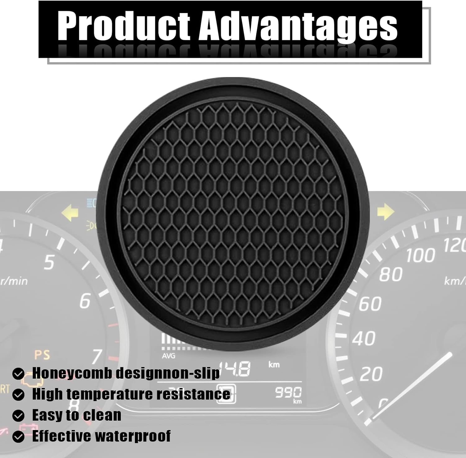 Posavasos para portavasos de coche