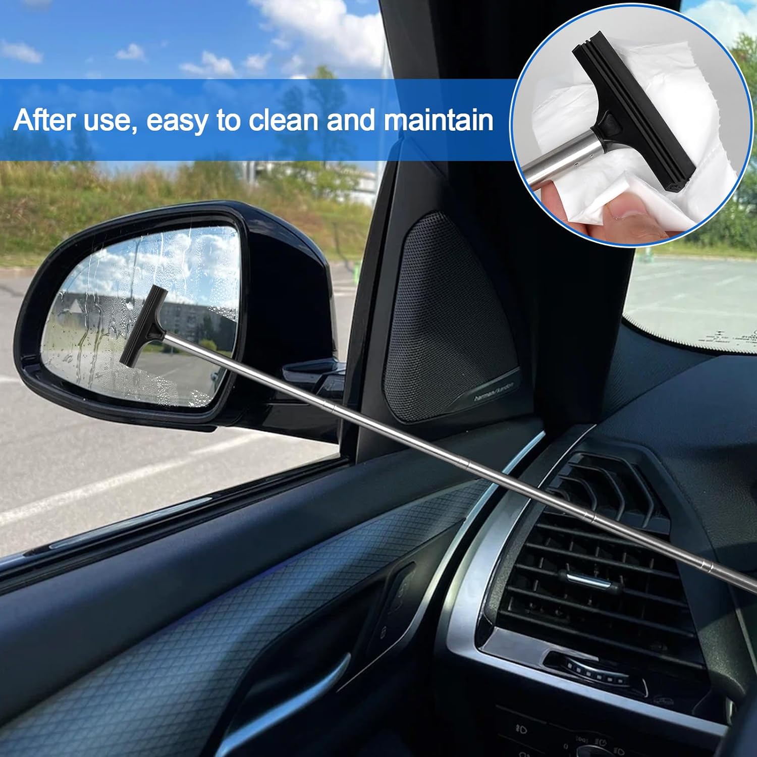 Car Mirror Wiper