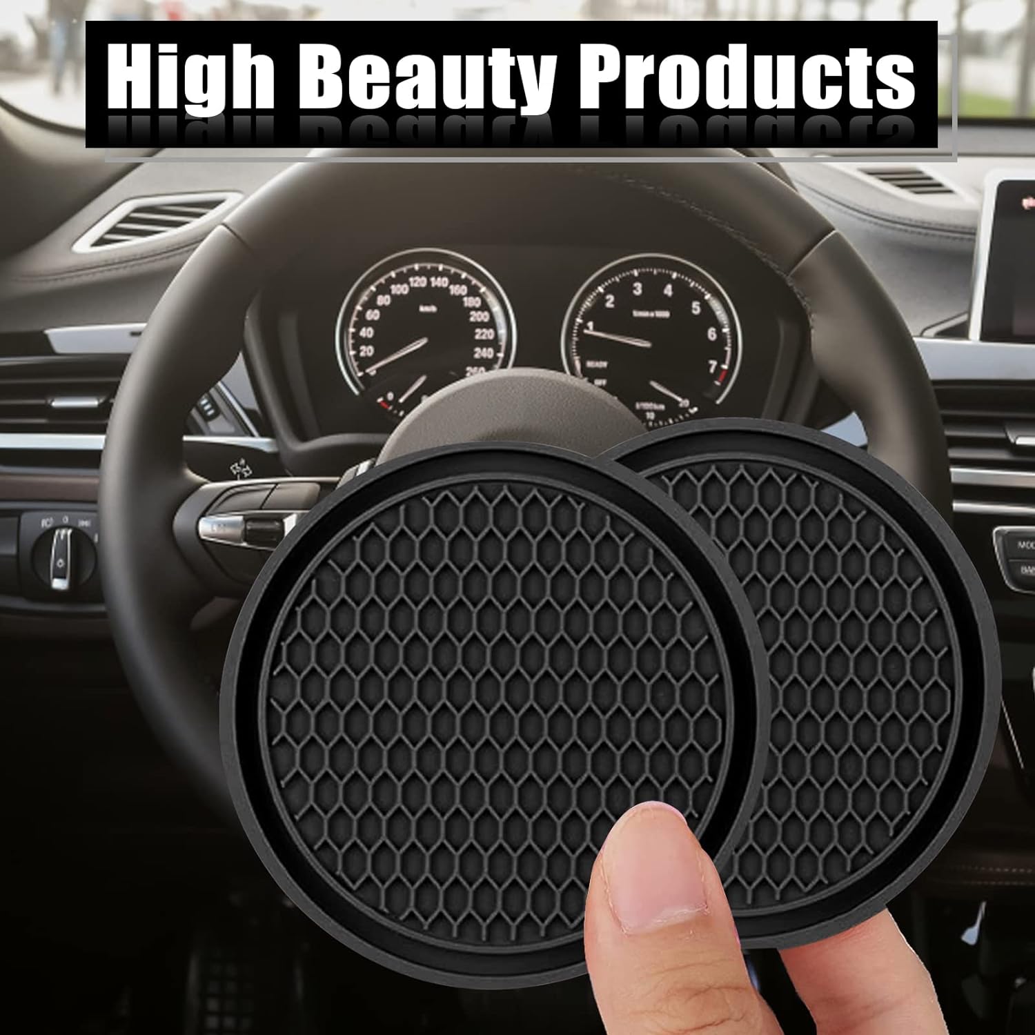 Posavasos para portavasos de coche