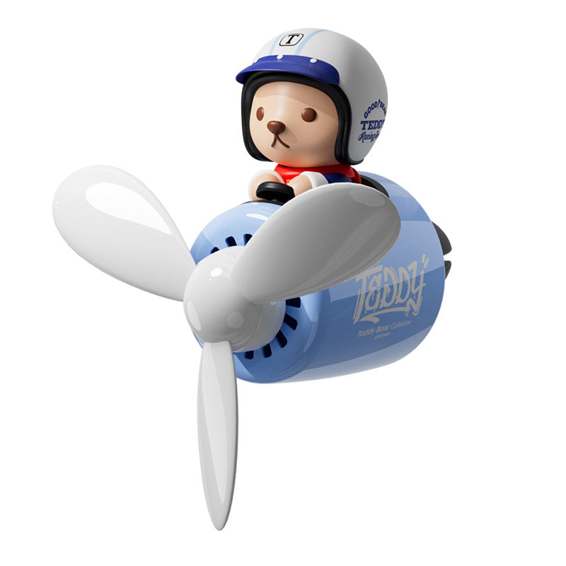 Teddy Bear Pilot Air Freshener - Car Scent Diffuser