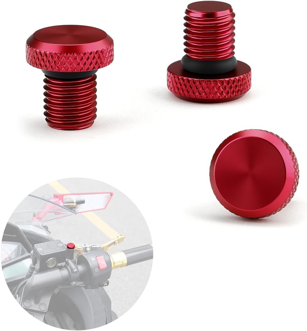 Motorcycle Mirror Hole Plug M10x1.25