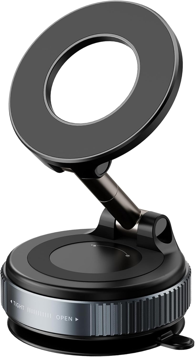 Vacuum Magnetic Phone Holder for Car