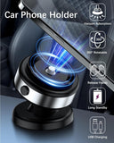 Electric Vacuum Suction Cup Magnetic Phone Mount