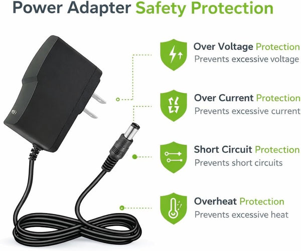 5V DC Power Supply 2A Wall AC Adapter