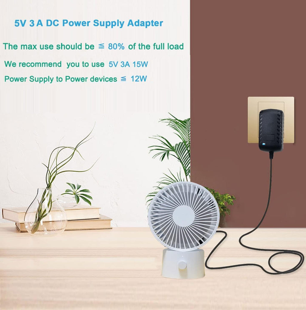 5V 3A DC Power Supply Adapter