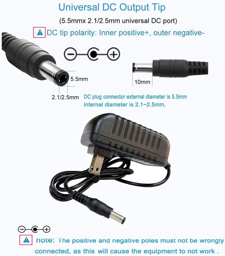 5V 3A DC Power Supply Adapter Imagen secundaria del producto