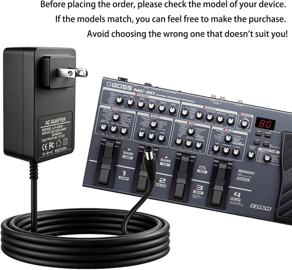 9V 2A Power Supply Adapter