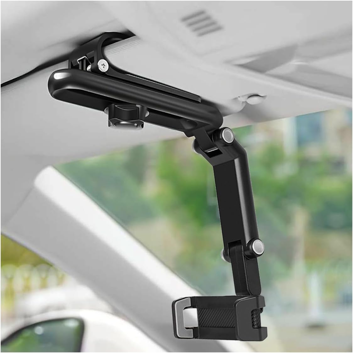 360° Rotatable Car Sun Visor Phone Holder
