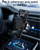 Electric Vacuum Suction Cup Magnetic Phone Mount